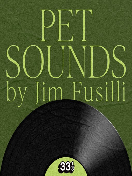 Title details for The Beach Boys' Pet Sounds by Jim Fusilli - Available